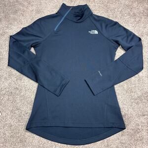 The North Face  Canyonlands 1/4 zip XS Navy Blue FlashDry